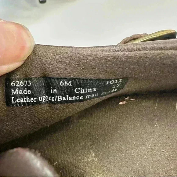 Clarks Bendables Brown Leather Ankle Booties with Heel Womens Shoes Size 6 - Picture 8 of 11